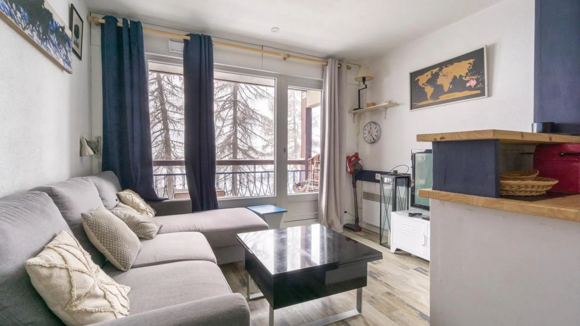 בור סן מוריס Joli Appartement Arc 1800, Piscine