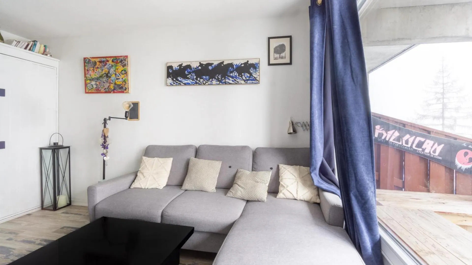 בור סן מוריס Joli Appartement Arc 1800, Piscine דירה בור סן מוריס