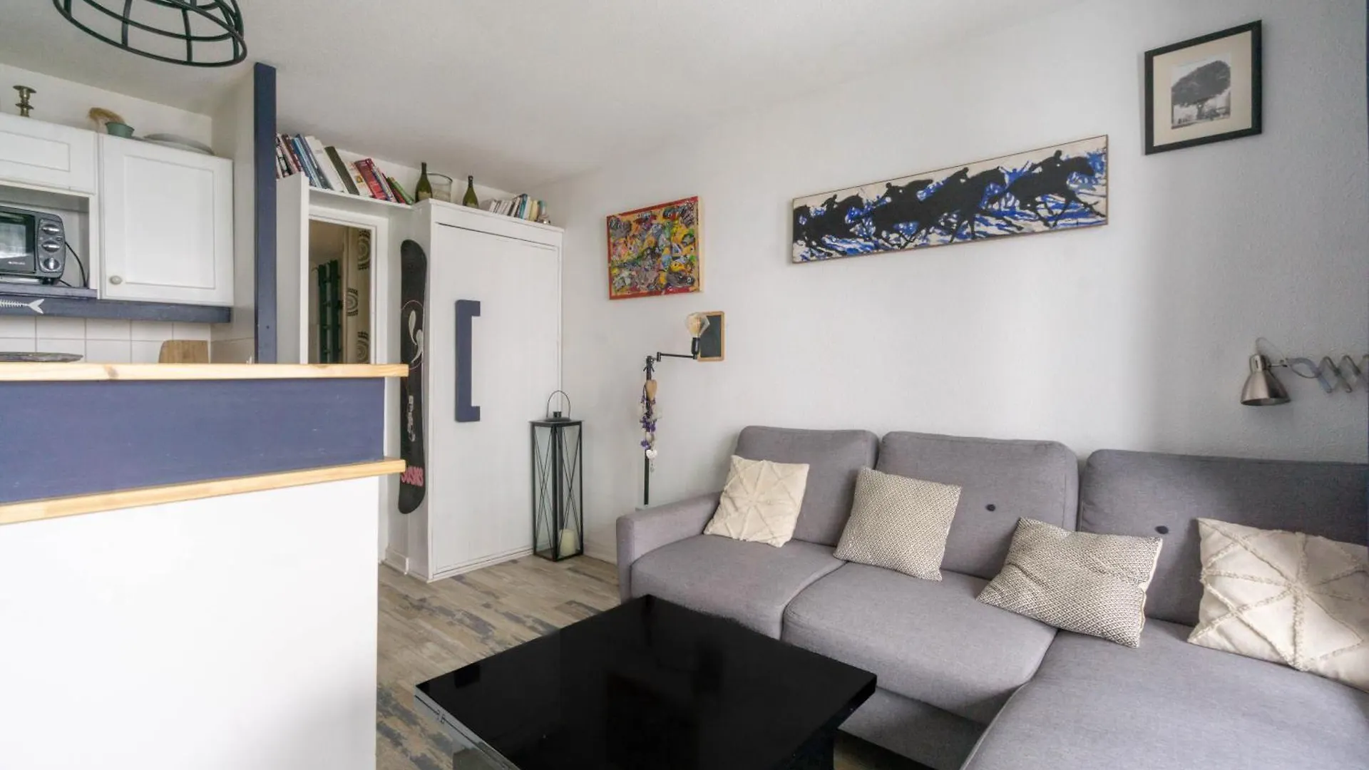 דירה בור סן מוריס Joli Appartement Arc 1800, Piscine צרפת